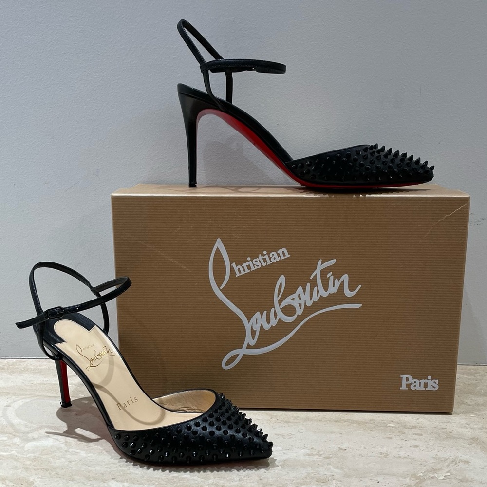 Christian Louboutin - Baila Spike 85 Kid Black 34.5
